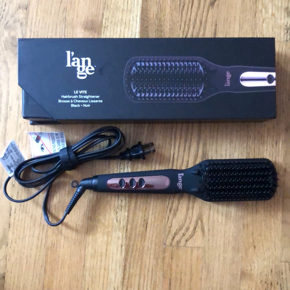 Hairbrush Straightener from Lànge